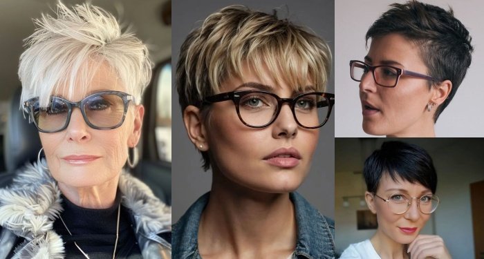 Freche Frisuren ab 40 mit Brille: Zum neuen Lieblingslook finden