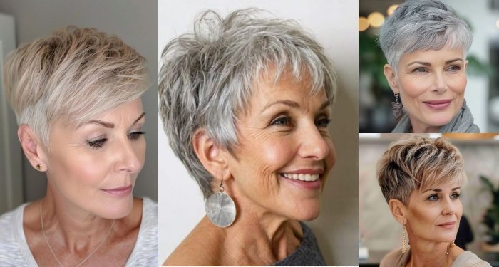 Freche Frisuren ab 50: Von der Natur inspiriert: Natürliche Looks für kurze Haare